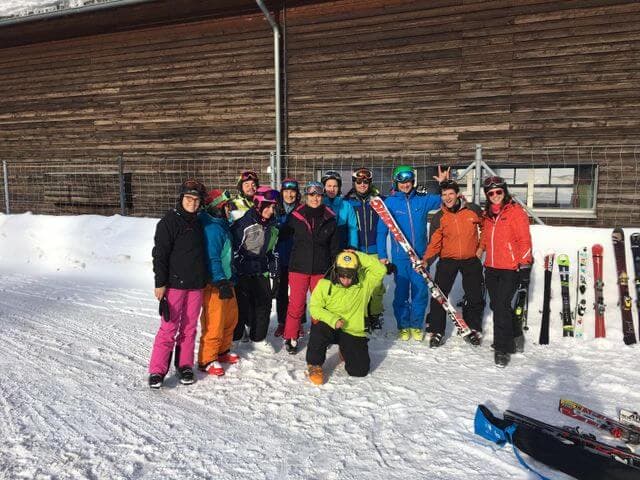 Prima uscita sugli sci 2019 a Splügen