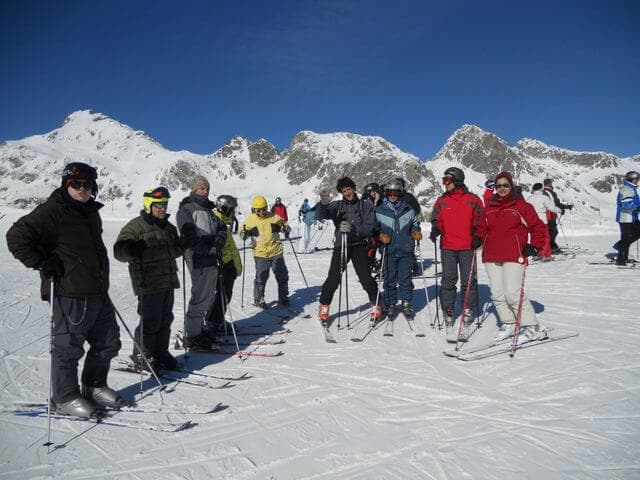 Uscita sciistica a St. Moritz 2011