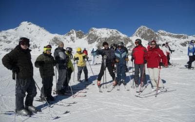 Uscita sciistica a St. Moritz 2011