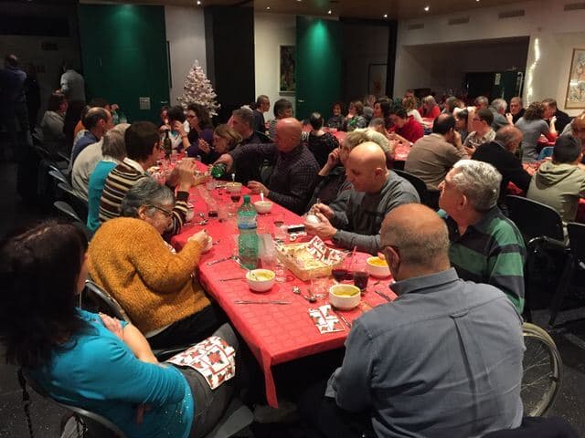 Cena di Natale 2018 al centro Civico di Arbedo